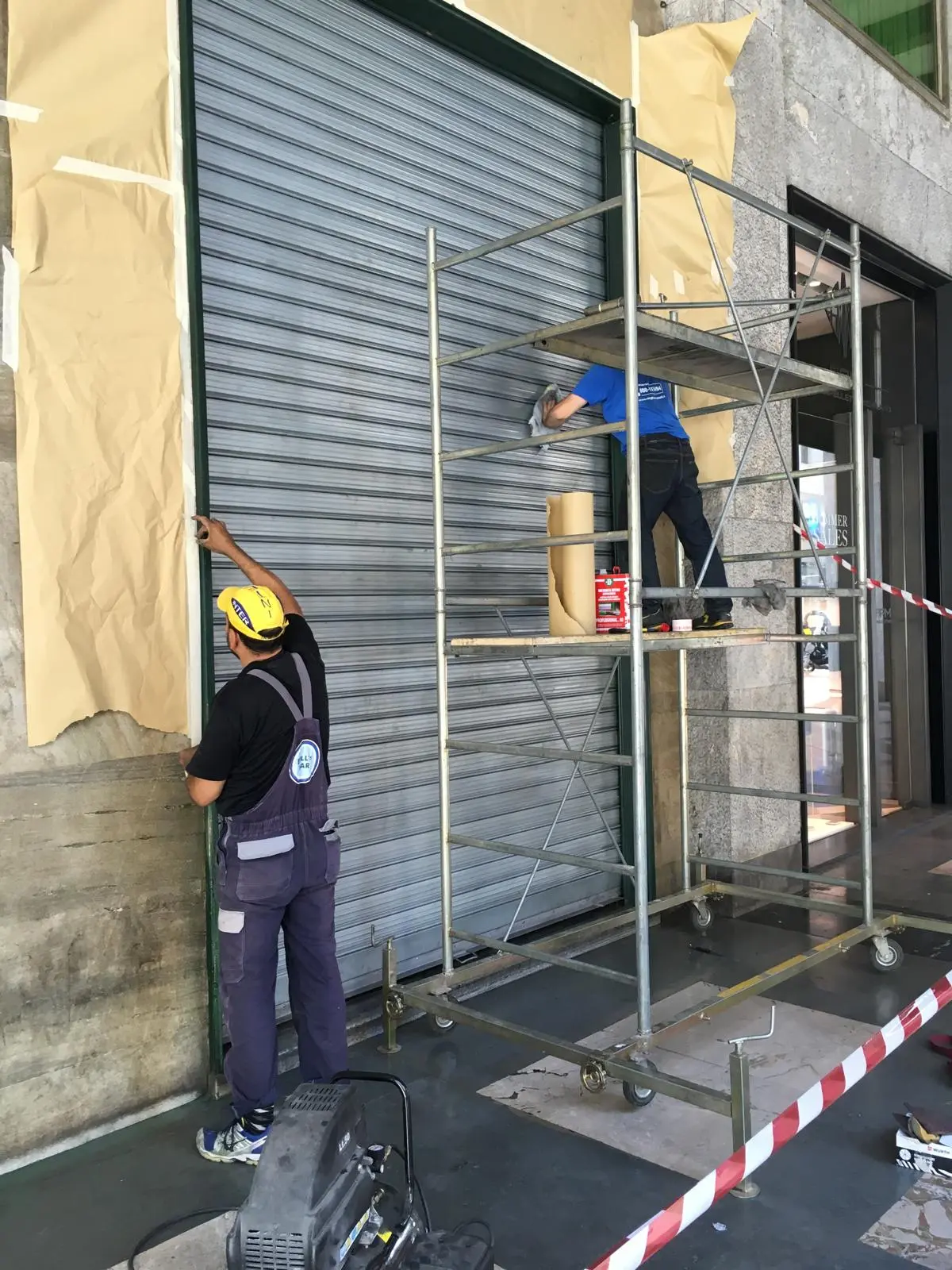 Riparazione serranda bloccata Milano